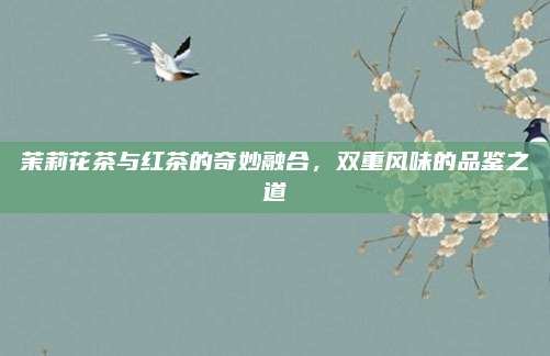 茉莉花茶与红茶的奇妙融合,双重风味的品鉴之道