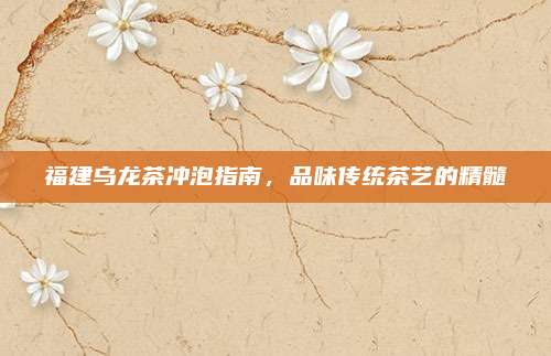 福建乌龙茶冲泡指南，品味传统茶艺的精髓