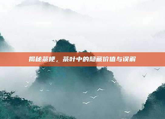 揭秘茶梗,茶叶中的隐藏价值与误解