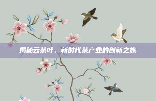 揭秘云茶叶，新时代茶产业的创新之旅
