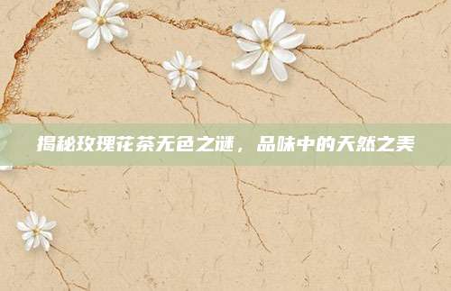 揭秘玫瑰花茶无色之谜，品味中的天然之美