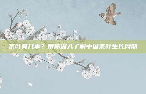 茶叶有几季？带你深入了解中国茶叶生长周期