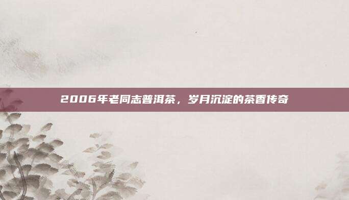 2006年老同志普洱茶，岁月沉淀的茶香传奇