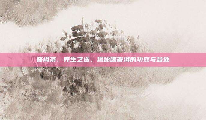 普洱茶，养生之选，揭秘喝普洱的功效与益处