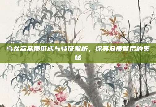 乌龙茶品质形成与特征解析，探寻品质背后的奥秘