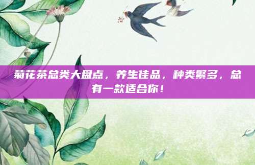 菊花茶总类大盘点，养生佳品，种类繁多，总有一款适合你！