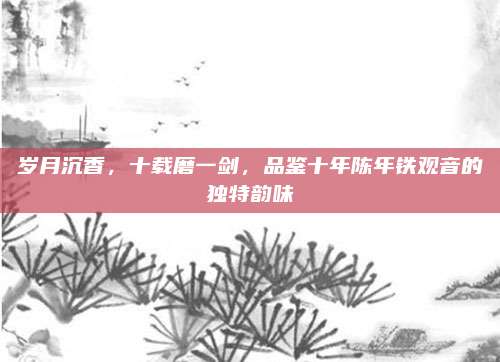 岁月沉香，十载磨一剑，品鉴十年陈年铁观音的独特韵味