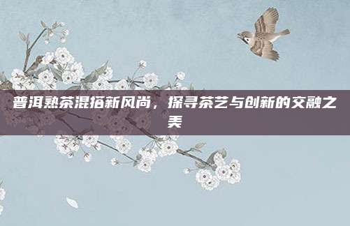 普洱熟茶混搭新风尚,探寻茶艺与创新的交融之美