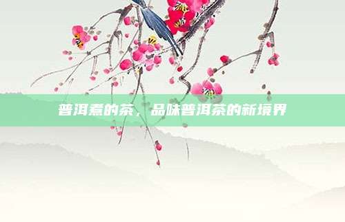 普洱煮的茶,品味普洱茶的新境界