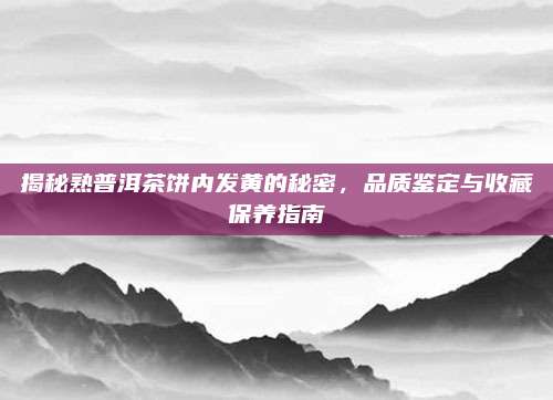 揭秘熟普洱茶饼内发黄的秘密,品质鉴定与收藏保养指南