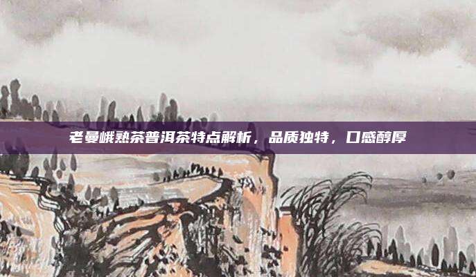 老曼峨熟茶普洱茶特点解析，品质独特，口感醇厚