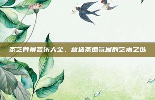 茶艺背景音乐大全，营造茶道氛围的艺术之选