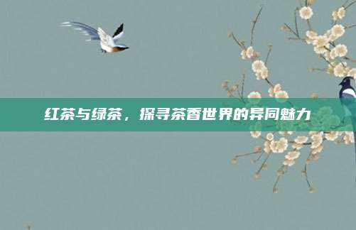 红茶与绿茶，探寻茶香世界的异同魅力