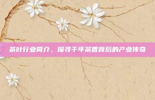 茶叶行业简介，探寻千年茶香背后的产业传奇