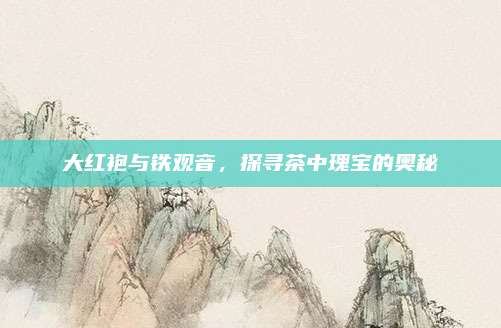 大红袍与铁观音，探寻茶中瑰宝的奥秘