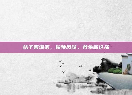 桔子普洱茶，独特风味，养生新选择