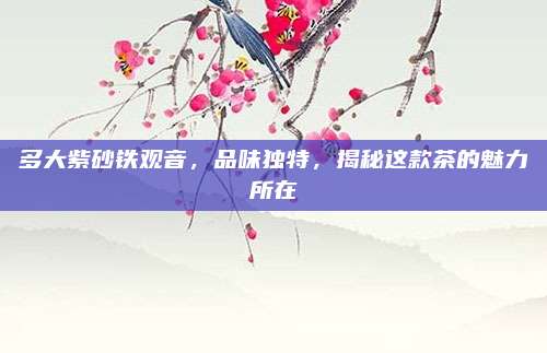 多大紫砂铁观音，品味独特，揭秘这款茶的魅力所在