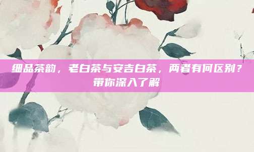 细品茶韵，老白茶与安吉白茶，两者有何区别？带你深入了解