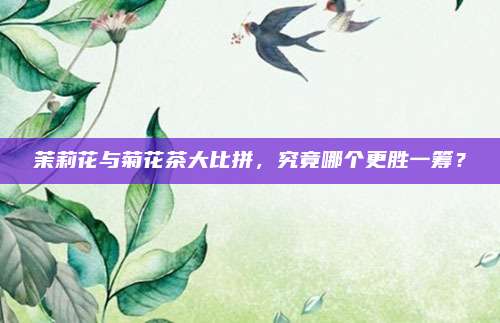 茉莉花与菊花茶大比拼，究竟哪个更胜一筹？