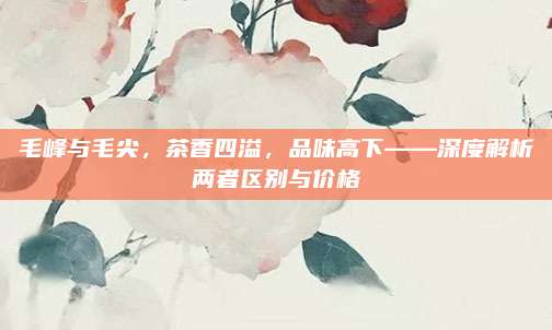 毛峰与毛尖,茶香四溢,品味高下——深度解析两者区别与价格