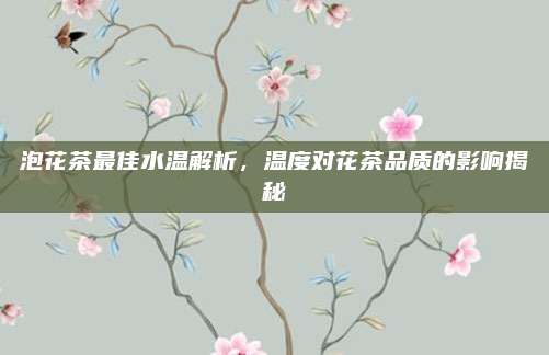 泡花茶最佳水温解析，温度对花茶品质的影响揭秘