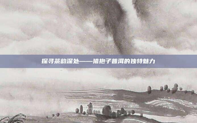 探寻茶韵深处——猿抱子普洱的独特魅力