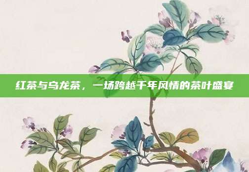 红茶与乌龙茶，一场跨越千年风情的茶叶盛宴