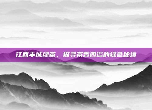 江西丰城绿茶，探寻茶香四溢的绿色秘境
