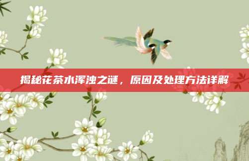 揭秘花茶水浑浊之谜，原因及处理方法详解