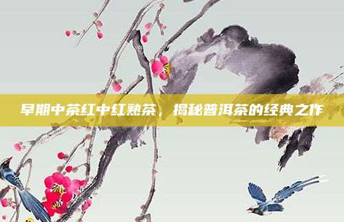 早期中茶红中红熟茶，揭秘普洱茶的经典之作