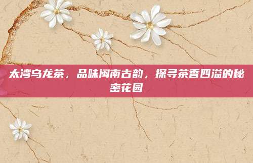 太湾乌龙茶,品味闽南古韵,探寻茶香四溢的秘密花园