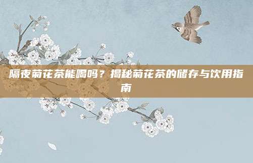 隔夜菊花茶能喝吗？揭秘菊花茶的储存与饮用指南