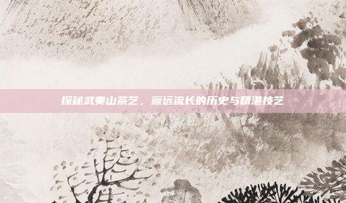 探秘武夷山茶艺,源远流长的历史与精湛技艺