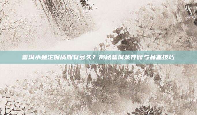 普洱小金沱保质期有多久?揭秘普洱茶存储与品鉴技巧