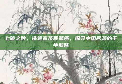 七碗之吟,铁观音茶香飘扬,探寻中国茗茶的千年韵味
