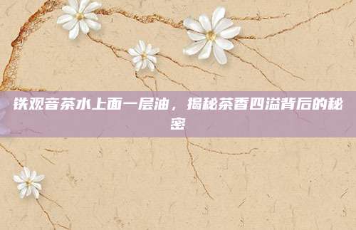 铁观音茶水上面一层油,揭秘茶香四溢背后的秘密