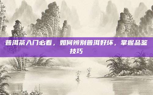 普洱茶入门必看,如何辨别普洱好坏,掌握品鉴技巧