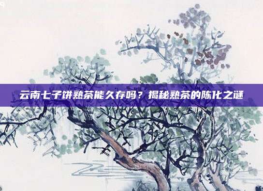 云南七子饼熟茶能久存吗？揭秘熟茶的陈化之谜