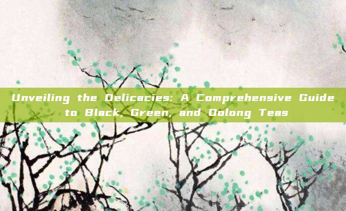 Unveiling the Delicacies: A Comprehensive Guide to Black, Green, and Oolong Teas
