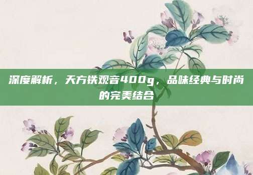 深度解析，天方铁观音400g，品味经典与时尚的完美结合