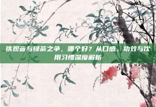 铁观音与绿茶之争，哪个好？从口感、功效与饮用习惯深度解析