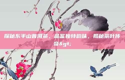 探秘东半山普洱茶,品鉴独特韵味,揭秘茶叶传奇>