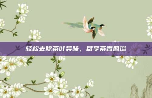 轻松去除茶叶异味,尽享茶香四溢