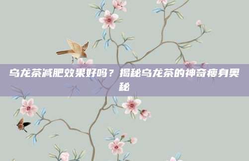 乌龙茶减肥效果好吗?揭秘乌龙茶的神奇瘦身奥秘