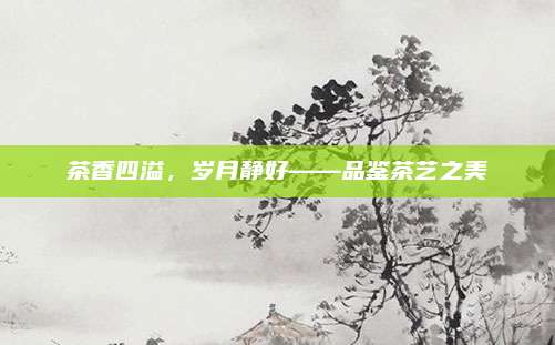 茶香四溢，岁月静好——品鉴茶艺之美