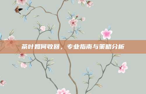 茶叶如何收回，专业指南与策略分析