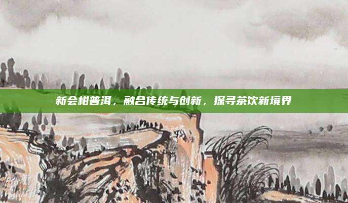 新会柑普洱，融合传统与创新，探寻茶饮新境界