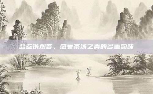 品鉴铁观音，感受茶汤之美的多重韵味