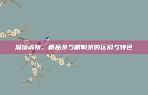 深度解析,精品茶与精制茶的区别与特色