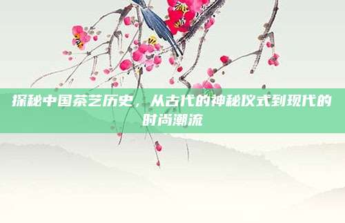 探秘中国茶艺历史，从古代的神秘仪式到现代的时尚潮流